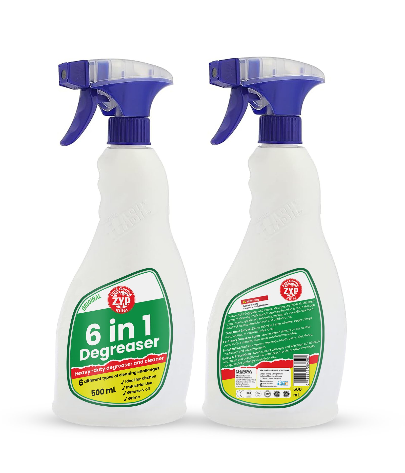 6 in 1 Degreaser